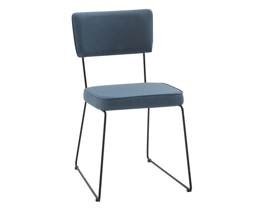 Cadeira Roma Azul Jeans, Azul | WestwingNow