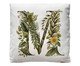 Capa de Almofada Monograma Botanical Letra M Branca, Branco | WestwingNow
