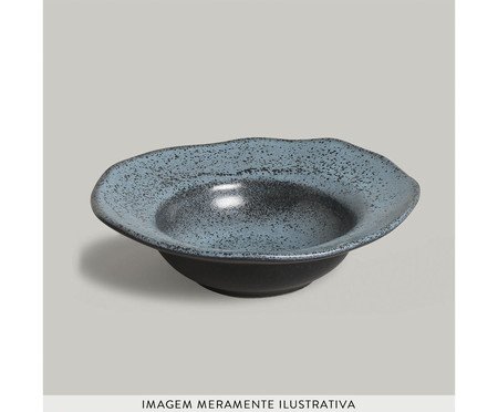 Jogo de Pratos para Sobremesa Orgânico Night Sky Azul | Westwing