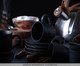 Jogo de Xícaras para Café Orgânico Carbon Abstrato, Preto | WestwingNow