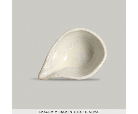 Jogo de Molheiras Oval Orgânico Latte Cru | Westwing