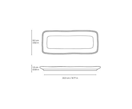 Jogo de Travessa Orgânico Dust | Westwing