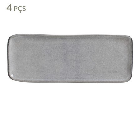 Jogo de Travessa Orgânico Dust | Westwing