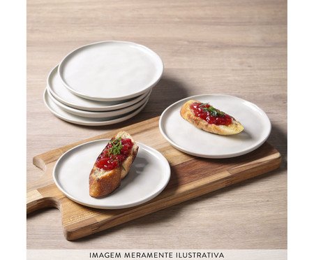 Jogo de Pratos para Pão Bio Clay | Westwing