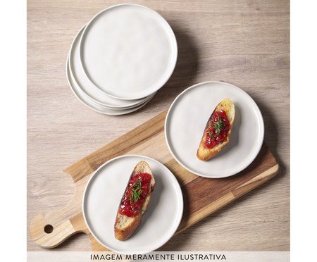 Jogo de Pratos para Pão Bio Clay | Westwing