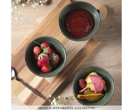 Jogo de Cumbucas Neo Greenery | Westwing