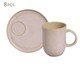 Jogo de Canecas Coup Stoneware Litchi Rosa, Rosa | WestwingNow