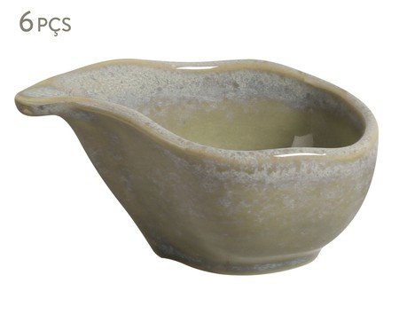 Jogo de Molheiras Orgânico Green Granite