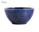 Jogo de Bowls em Cerâmica Madeleine - Azul Navy, Azul | WestwingNow