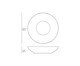 Jogo de Pratos Fundo Bio Dust Cinza, Cinza | WestwingNow