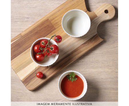 Jogo de Ramequins Linhas Clay | Westwing