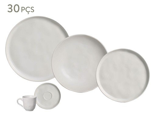 Aparelho de Jantar Bio Vit Cinza, Branco | WestwingNow