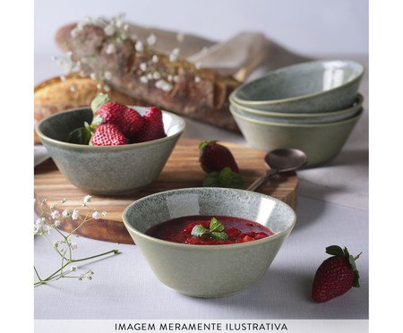 Jogo de Cumbucas Neo Green Granite | Westwing