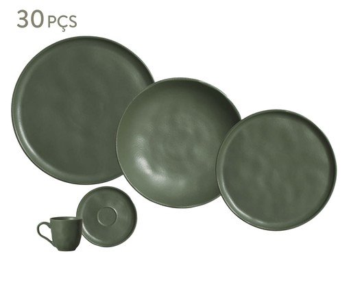 Aparelho de Jantar Bio Leaf Verde, Verde | WestwingNow