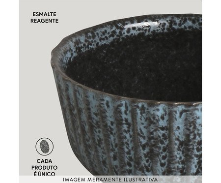 Jogo de Ramequins Médio Linhas Night Sky Azul | Westwing