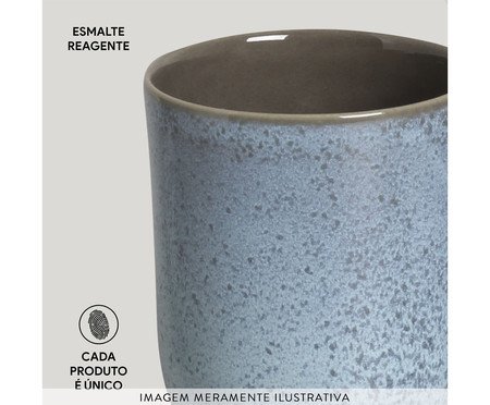 Jogo de Canecas Coup Stoneware Breeze Azul Claro | Westwing