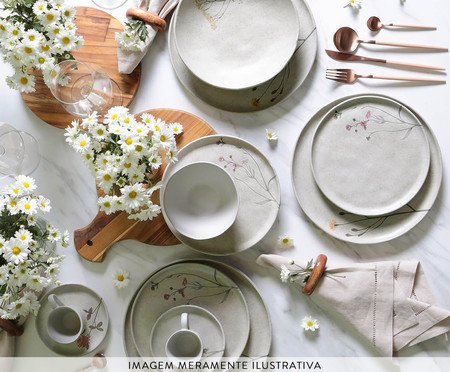 Aparelho de Jantar Bio Campestre Floral | Westwing