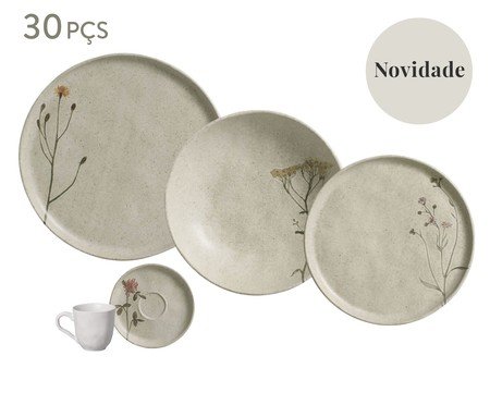 Aparelho de Jantar Bio Campestre Floral | Westwing