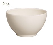 Jogo de Bowls em Cerâmica Coup Stoneware Vit - Cru | WestwingNow