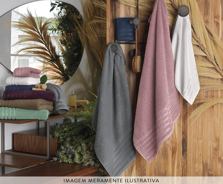 Toalha de Banho Comfort Grey | WestwingNow