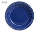 Jogo de Pratos Rasos em Cerâmica Atenas - Azul Navy, Azul | WestwingNow