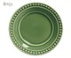 Jogo de Pratos para Sobremesa em Cerâmica Atenas - Verde Sálvia, Verde | WestwingNow