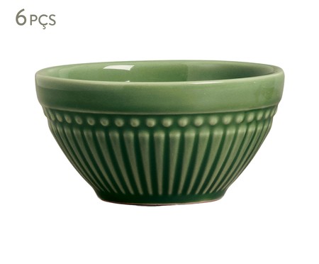 Jogo de Bowls em Cerâmica Roma - Verde Sálvia