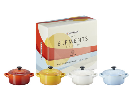 Jogo de Mini Cocotte Elements | WestwingNow