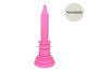 Vela Candelabro Rosa, rosa | WestwingNow