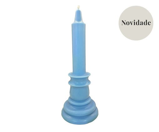 Vela Candelabro Azul, azul | WestwingNow