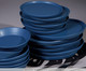 Jogo de Pratos para Sobremesa Stoneware Neo Boreal - Azul, Azul | WestwingNow