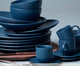 Jogo de Bowls em Cerâmica Stoneware Boreal - Azul, Azul | WestwingNow