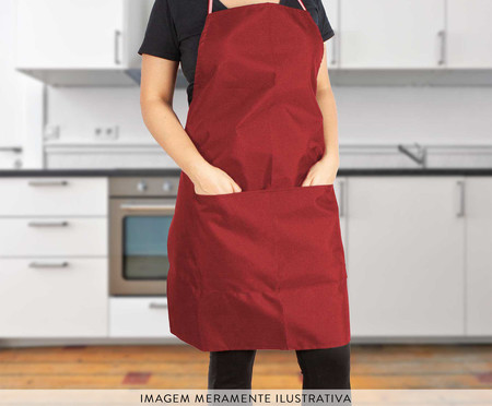 Avental de Cozinha Churrasco Premium Vermelho | WestwingNow