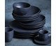 Jogo de Canecas Orgânico Preto Matte Preto, Preto | WestwingNow