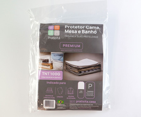 Protetor Pequeno para Roupas de Cama, Mesa e Banho Premium Branco | WestwingNow