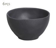 Jogo de Bowls Orgânico - Preto Matte | WestwingNow