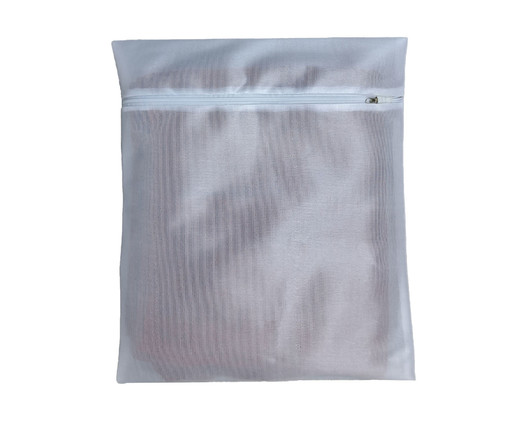 Saco Protetor Médio para Lavar Roupas Premium Branco, Branco | WestwingNow