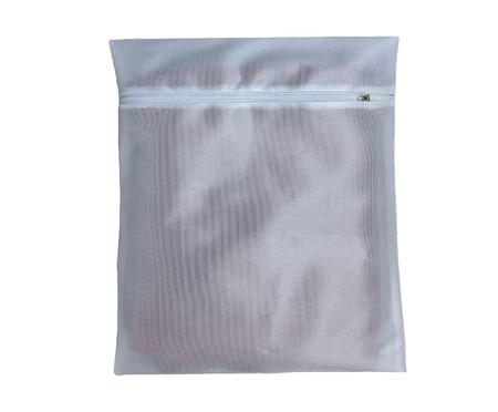 Saco Protetor Médio para Lavar Roupas Premium Branco