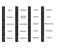 Etiquetas Adesivas para Organização de Geladeira Transparente | WestwingNow