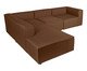 Sofá 4 Módulos Encosto Parcial Esquerdo Mensa Terracota, Terracotta | WestwingNow
