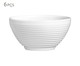 Jogo de Bowls de Cerâmica Argos - Branco, Branco | WestwingNow