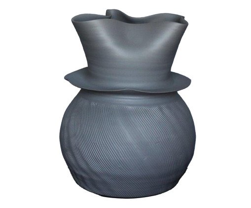 Vaso Tainaçã Cinza, Cinza | WestwingNow