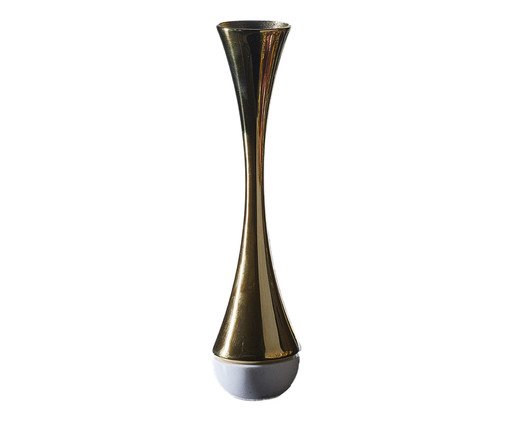 Vaso Lino Dourado, Dourado | WestwingNow