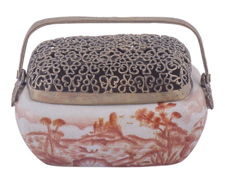 Caixa em Porcelana Crates Laranja | Westwing