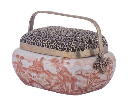 Caixa em Porcelana Crates Laranja | Westwing