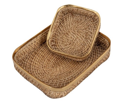 Jogo de Cesto Noble Natural, Natural | WestwingNow