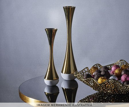 Vaso Gemisto Dourado | Westwing