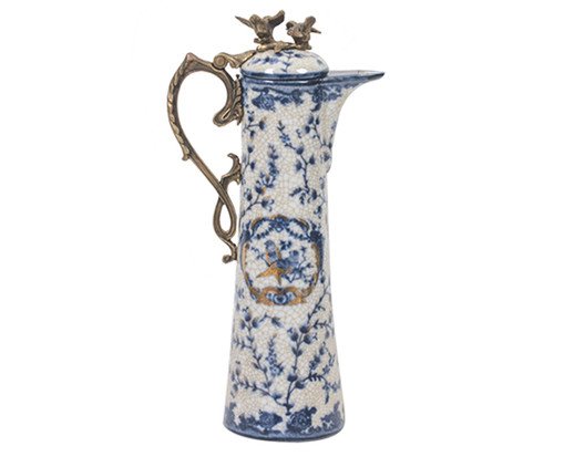 Jarra em Porcelana Mullu Azul, Azul | WestwingNow