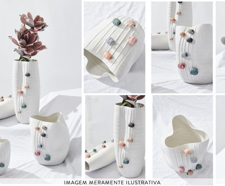 Vaso Iaceê Branco | Westwing