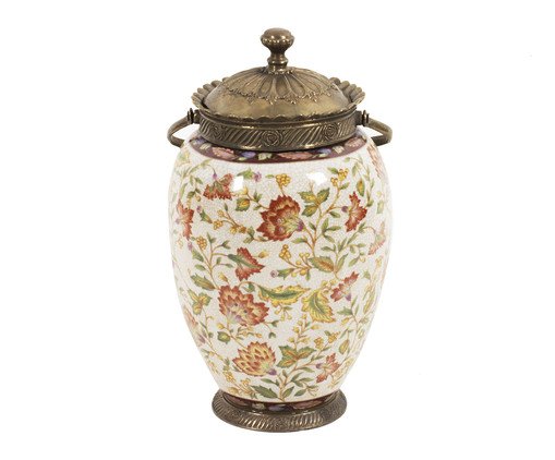 Vaso em Porcelana Le Jardin, Colorido | WestwingNow